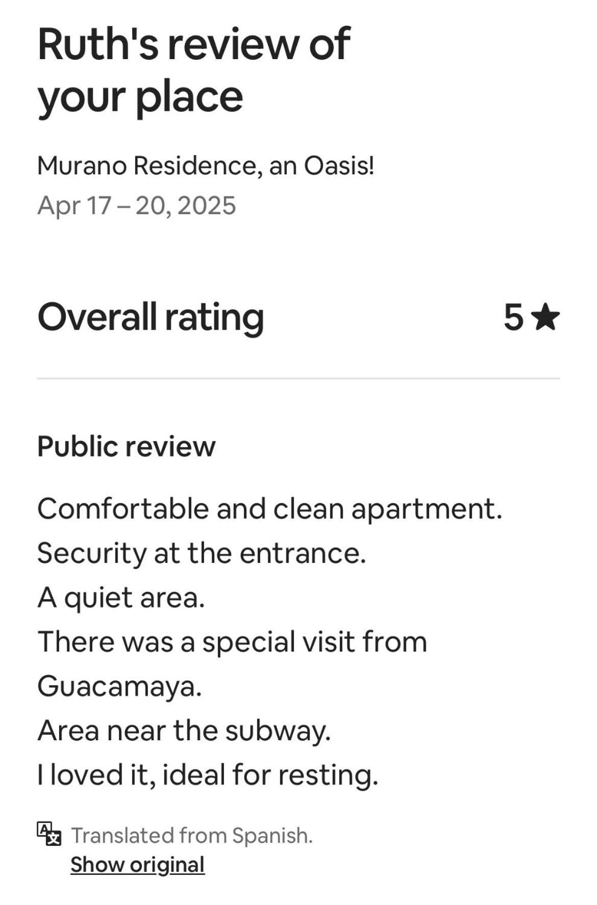 Murano Residence, An Oasis! * Caracas
